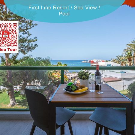 Go2Tenerife Apart'Dida Pool & First Line Of The Sea Los Cristianos  Eksteriør billede
